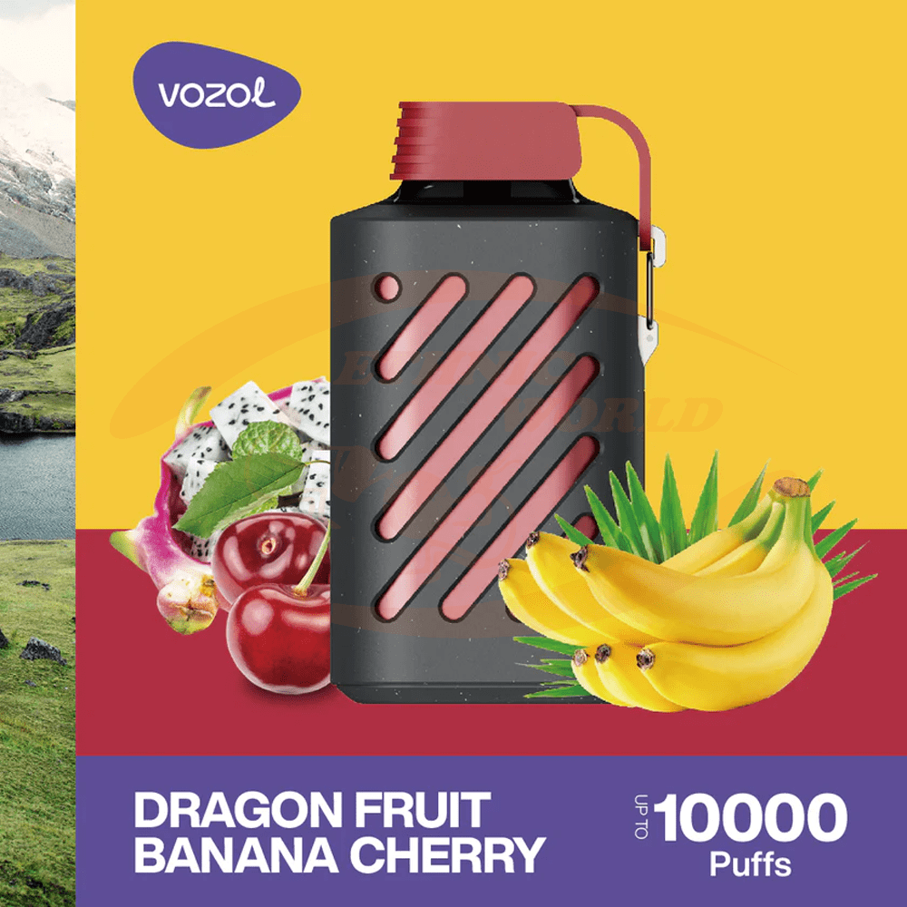Vozol Gear 10000 dragon fruit banana cherry